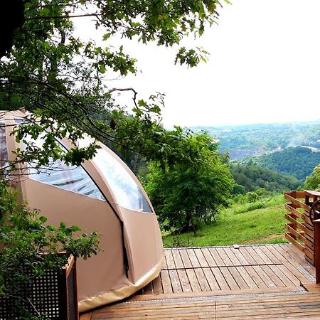 Hotel Le Mobil'Dome A Marie Cambounes Esterno foto