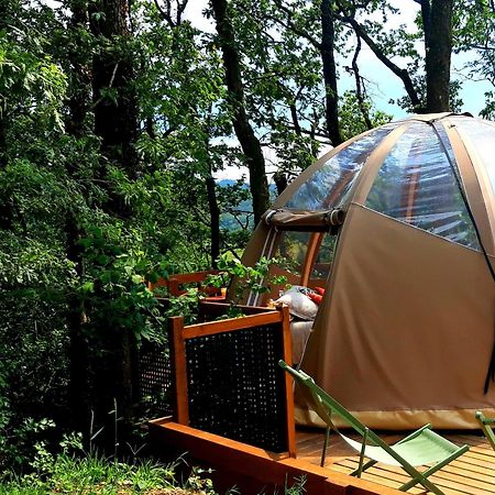 Hotel Le Mobil'Dome A Marie Cambounes Esterno foto