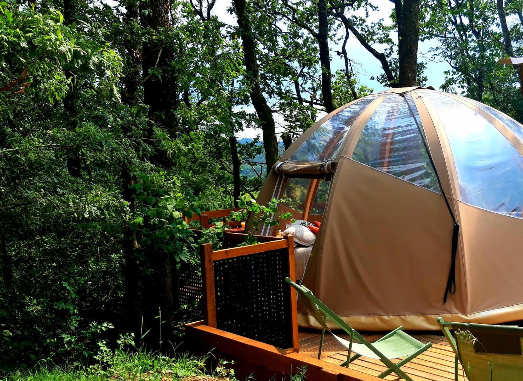 Hotel Le Mobil'Dome A Marie Cambounes Esterno foto